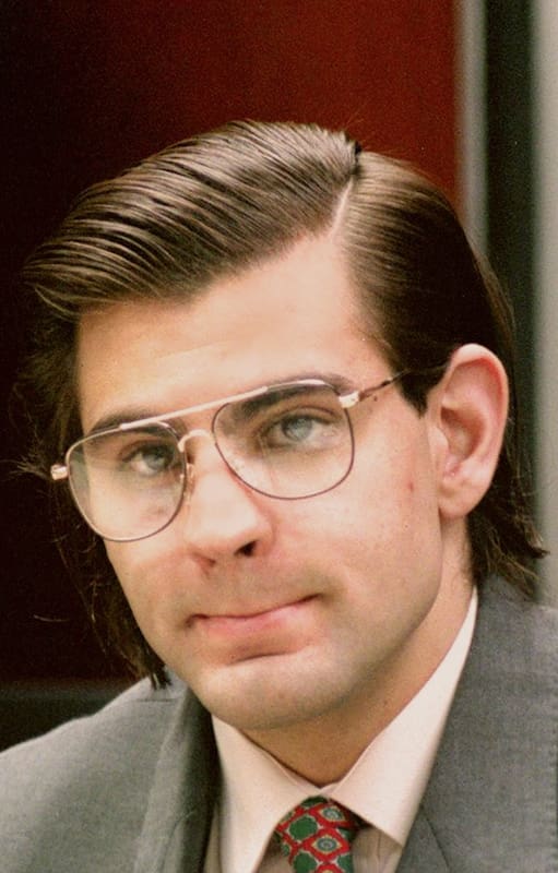Guillermo Álvarez, durante el juicio oral por el asesinato del empresario Loitegui, el 31 de agosto de 1998