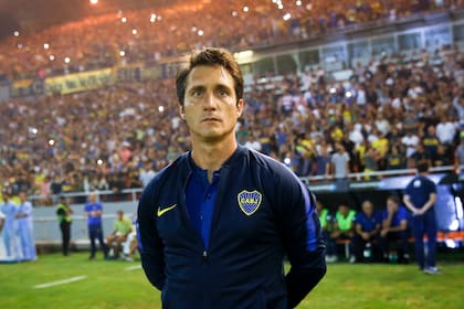 Guillermo Barros Schelotto, entrenador de Boca