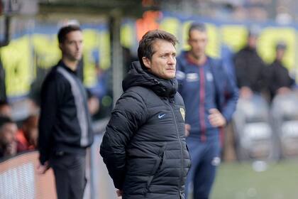 Guillermo Barros Schelotto, entrenador de Boca