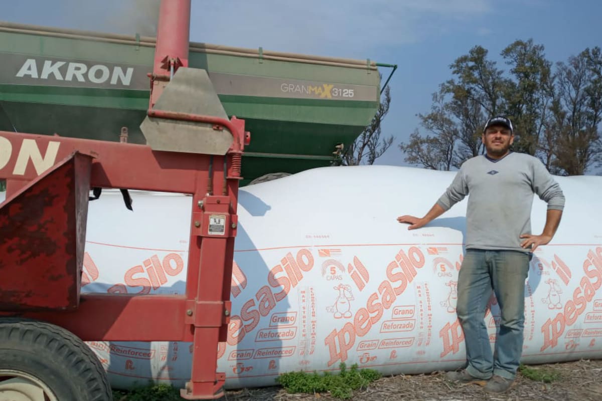 Guillermo Bogetto, el productor afectado por los robos de granos