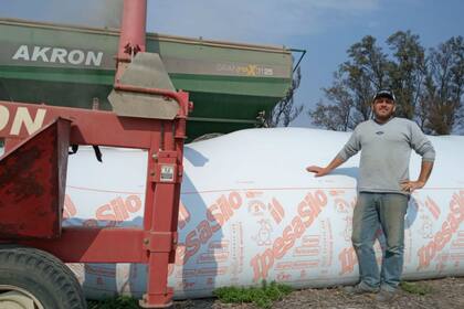 Guillermo Bogetto, el productor afectado por los robos de granos