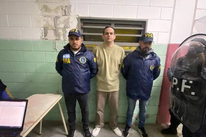 Guillermo Boscán Bracho, alias Yiyi, integrante del Tren de Aragua, arrestado en octubre de 2023, en Corrientes