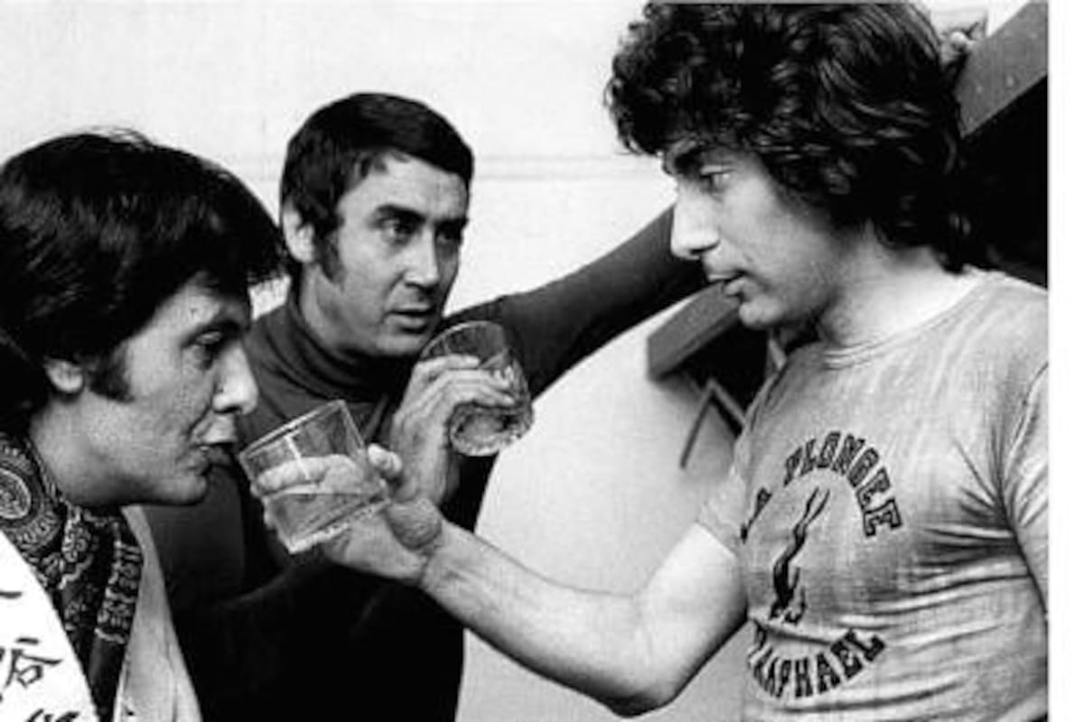 Guillermo Bredeston, Rodolfo Bebán y Claudio García Satur en la temporada marplatense 1973/1974