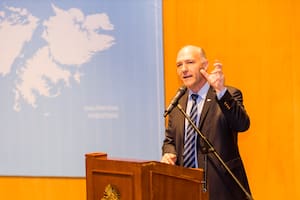 Guillermo Carmona, secretario de Malvinas, en Brasil