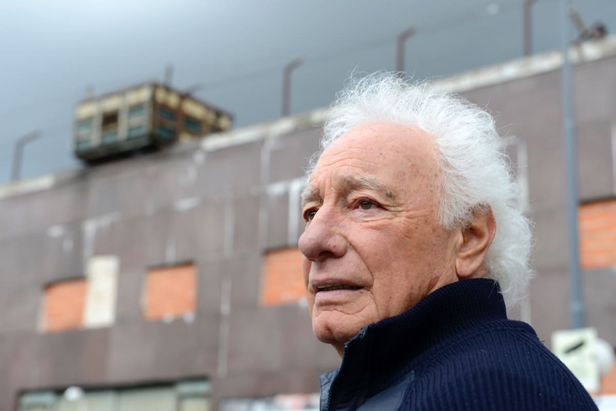 Guillermo Coppola en el penal de Caseros, antes de su demolición (Foto: Gentileza Maximiliano Vernazza)