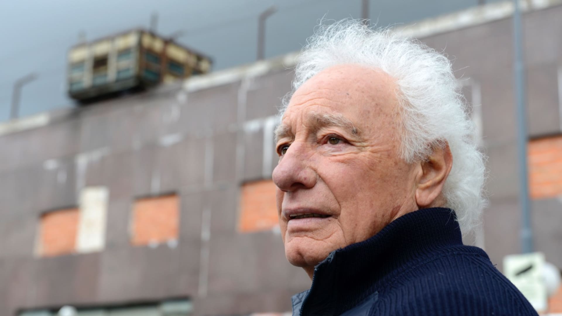 Guillermo Coppola en el penal de Caseros, antes de su demolición (Foto: Gentileza Maximiliano Vernazza)