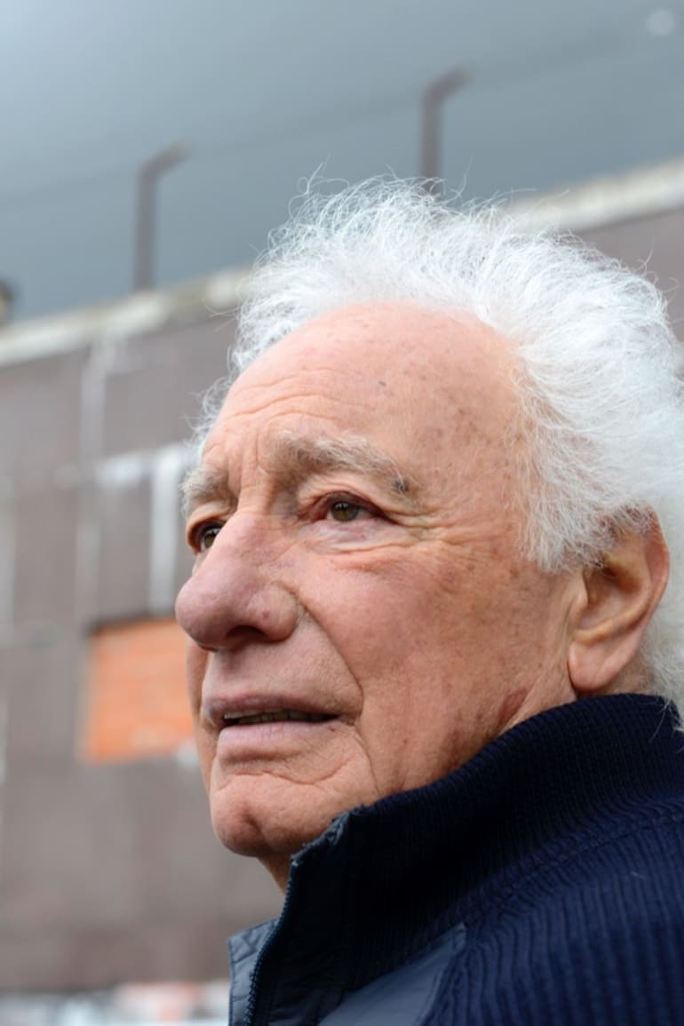 Guillermo Coppola en el penal de Caseros, antes de su demolición (Foto: Gentileza Maximiliano Vernazza)