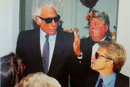 Guillermo Coppola, en su velatorio, fue quien tuvo el último diálogo con Leopoldo Poli Armentano la mañana del 20 de abril de 1994