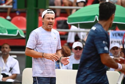 Guillermo Coria, capitán argentino de la Copa Davis