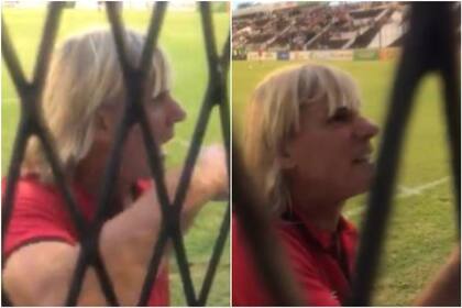 Guillermo Crudo mantuvo un cómico diálogo con la parcialidad de Chaco For Ever