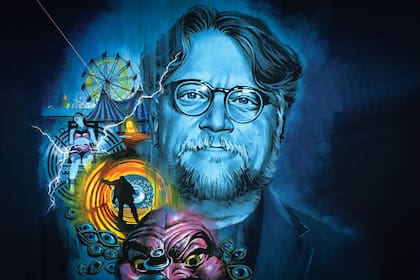 Guillermo Del Toro. Ilustración por Paul Mann