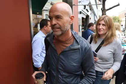 Guillermo Dietrich, al ingresar en la reunión de Pro