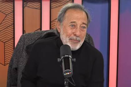 Guillermo Francella estuvo en Antes que nadie y tuvo una sentidas palabras para su hija (Foto: Captura de video Luzu TV)