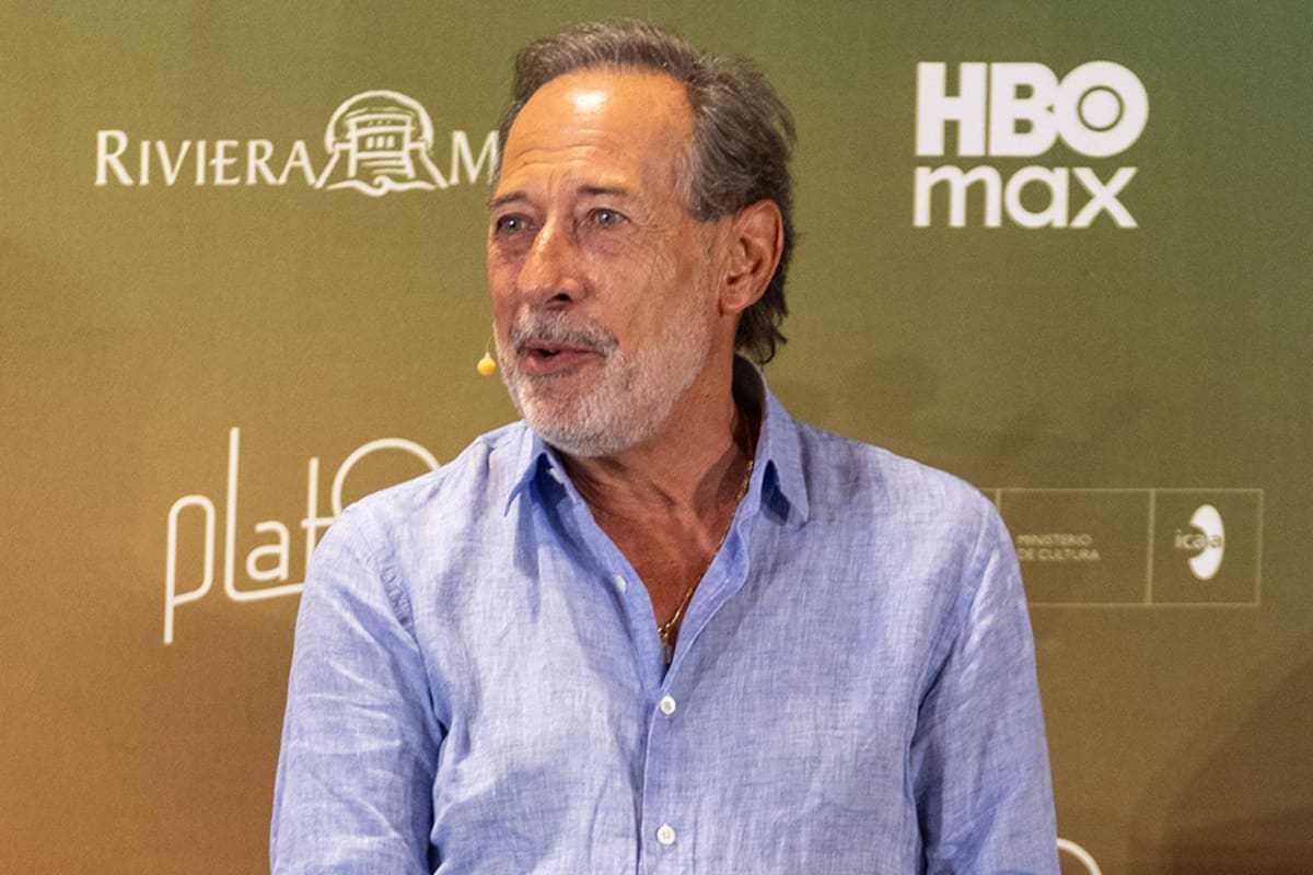 Guillermo Francella participó este viernes de una rueda de prensa previa a la ceremonia de entrega de su Platino de Honor, un galardón que reconoce su trayectoria y su aporte a la industria audiovisual iberoamericana