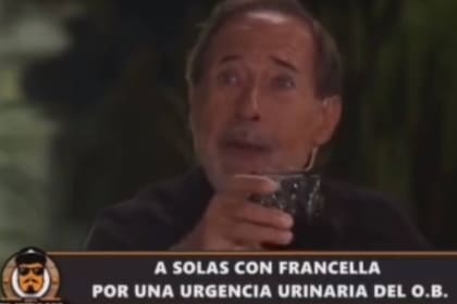 Guillermo Francella suplantó por unos minutos a Migue Granados y bromeó con que podría cerrar un contrato para conducir la próxima temporada.