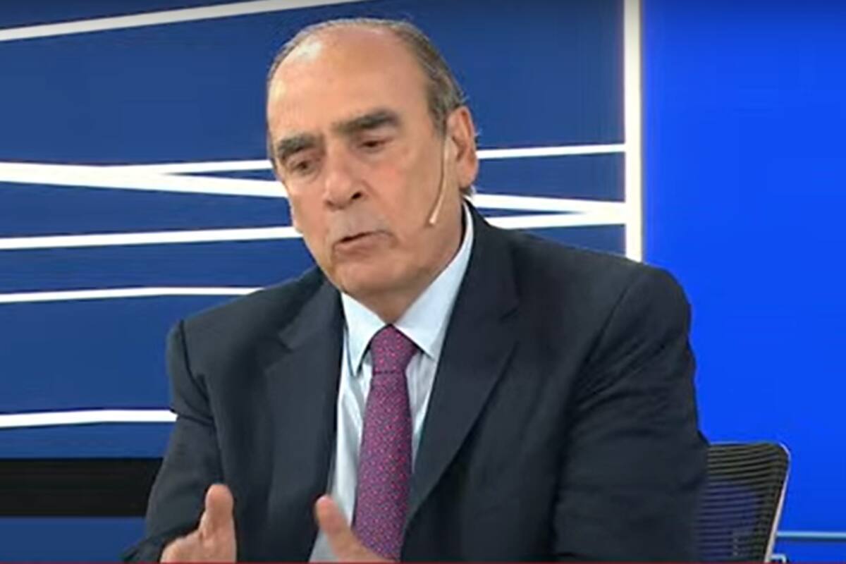 Guillermo Francos, durante la entrevista en LN+