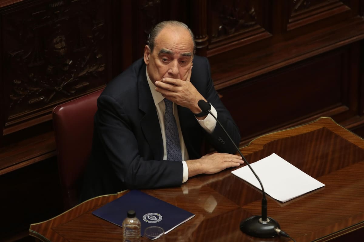 Guillermo Francos en el Senado
