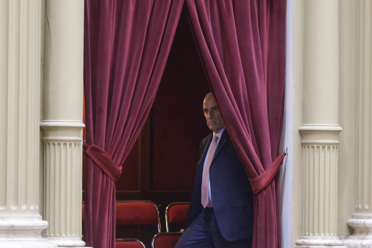 Guillermo Francos, en una sesión en Diputados