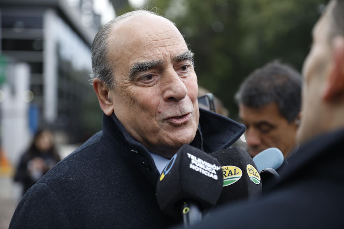 Guillermo Francos, hoy, en la Sociedad Rural, desestimó las "filtraciones" de información desde la Procuración por el caso YPF