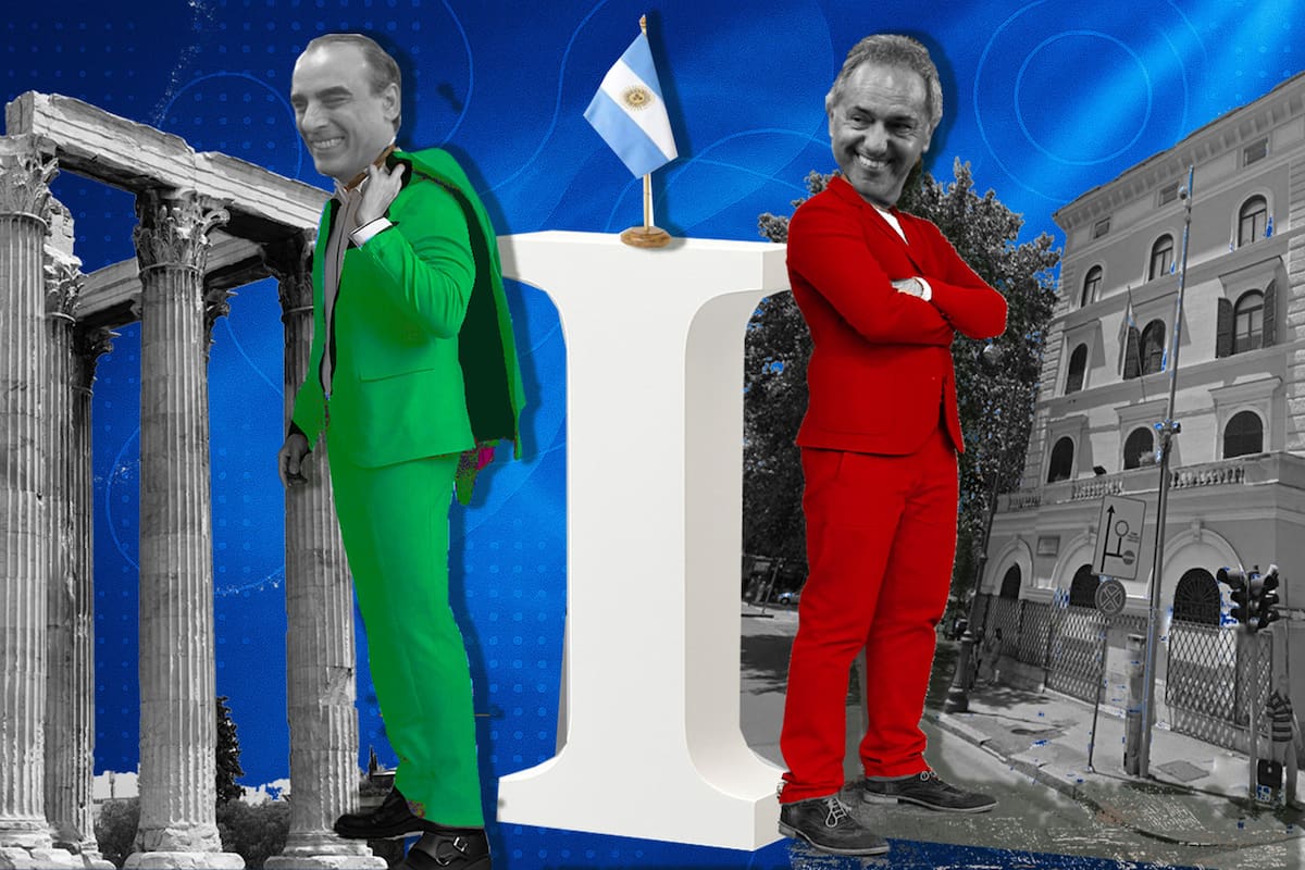 Guillermo Francos y Daniel Scioli