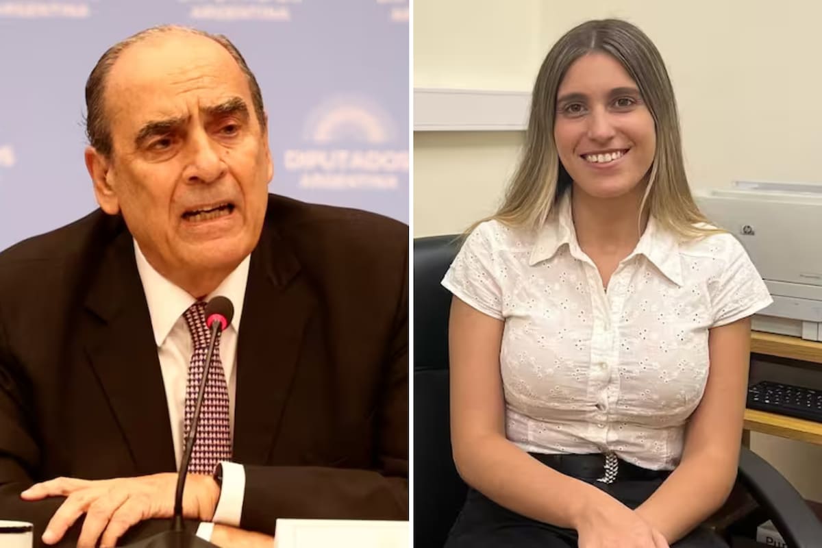 Guillermo Francos y Geraldine Calvella.