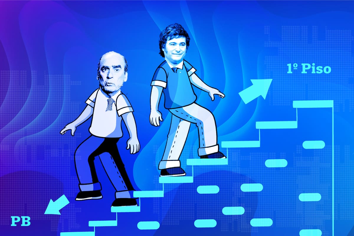 Guillermo Francos y Javier Milei