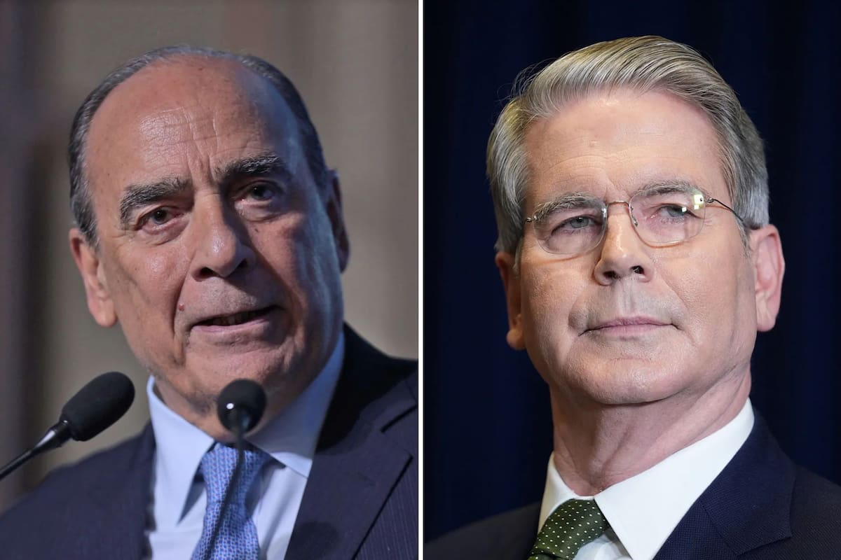 Guillermo Francos y Scott Bessent