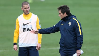 Guillermo, junto a Benedetto
