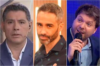 Guillermo Lobo, Pollo Álvarez y Guido Kaczka, nombres fuertes de eltrece