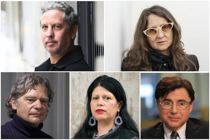 Guillermo Martínez, Lucrecia Martel, Roberto Gargarella, Dolores Reyes y Jorge Fontevecchia