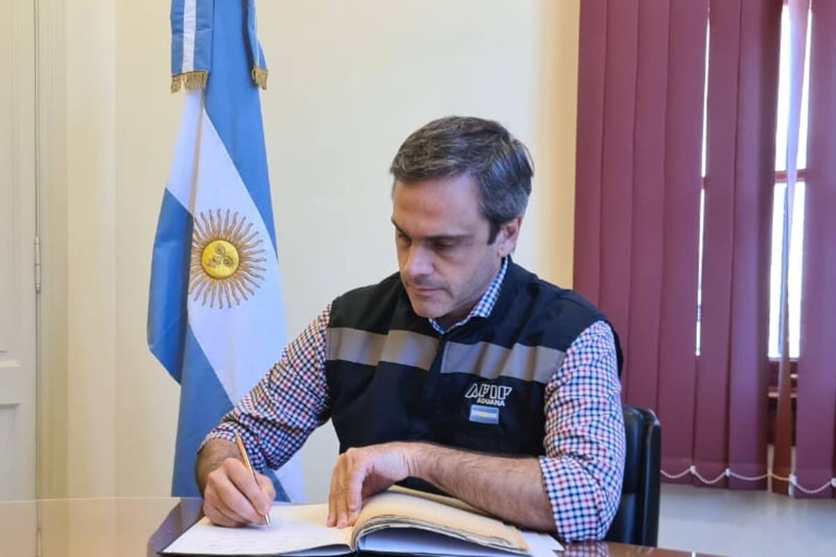 Guillermo Michel, este viernes, en Concordia