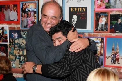 Guillermo Miguel entabló una amistad con Maradona, que era habitué del lugar