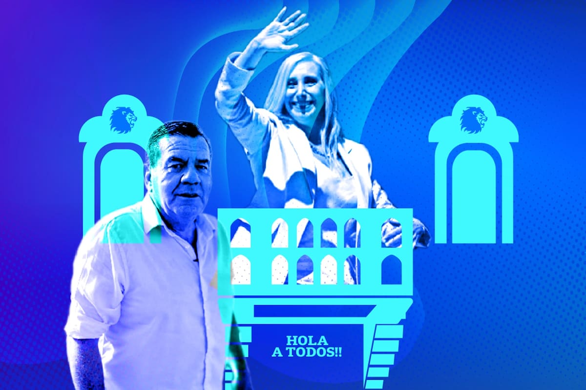 Guillermo Montenegro y Karina Milei