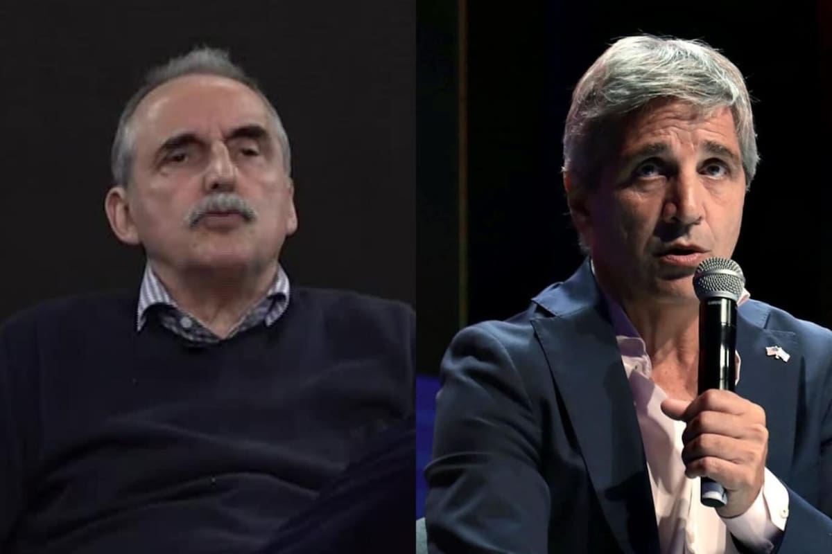 Guillermo Moreno y Luis Caputo