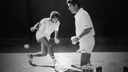 Guillermo Pérez Roldán y su padre