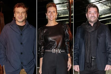 Guillermo Pfening, Loli Irigoin y Pablo Rago