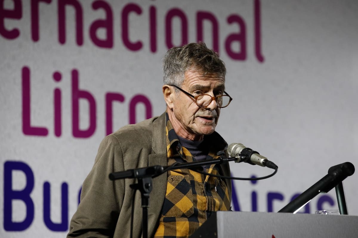 Guillermo Saccomanno, en la Feria del Libro