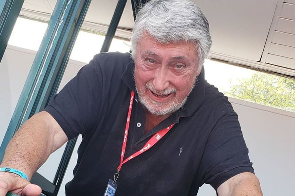 Guillermo Salatino en el Buenos Aires Lawn Tennis Club