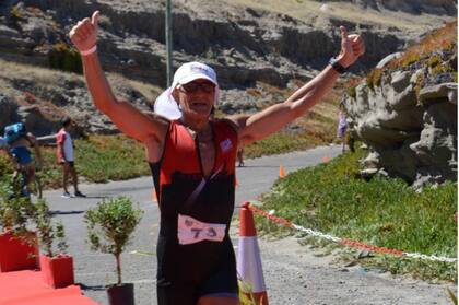 Guillermo Tibaldi corrió seis Ironman