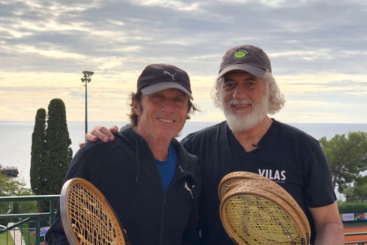 Guillermo Vilas y Eduardo Puppo