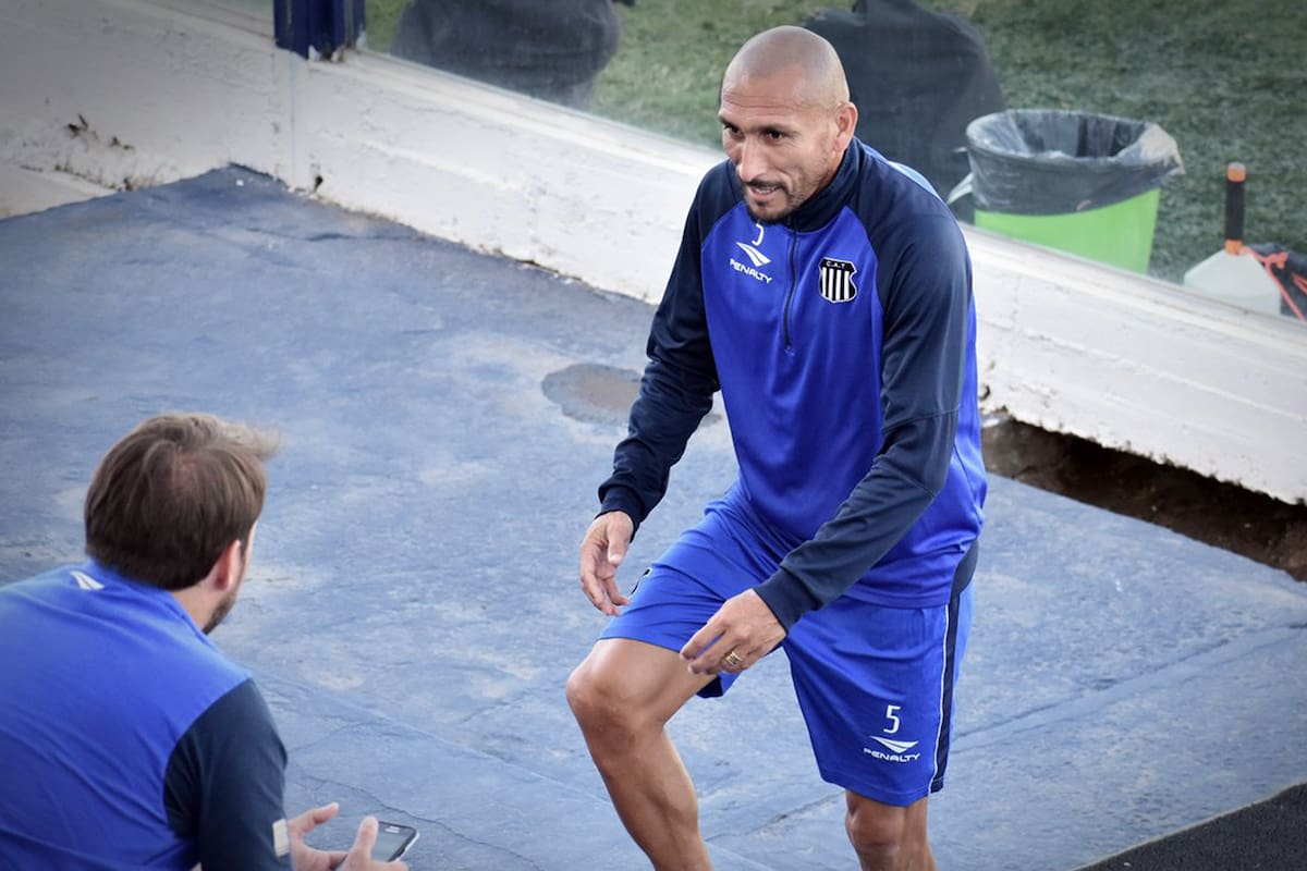 Guiñazú no quiere perderse el trascendental partido con Boca