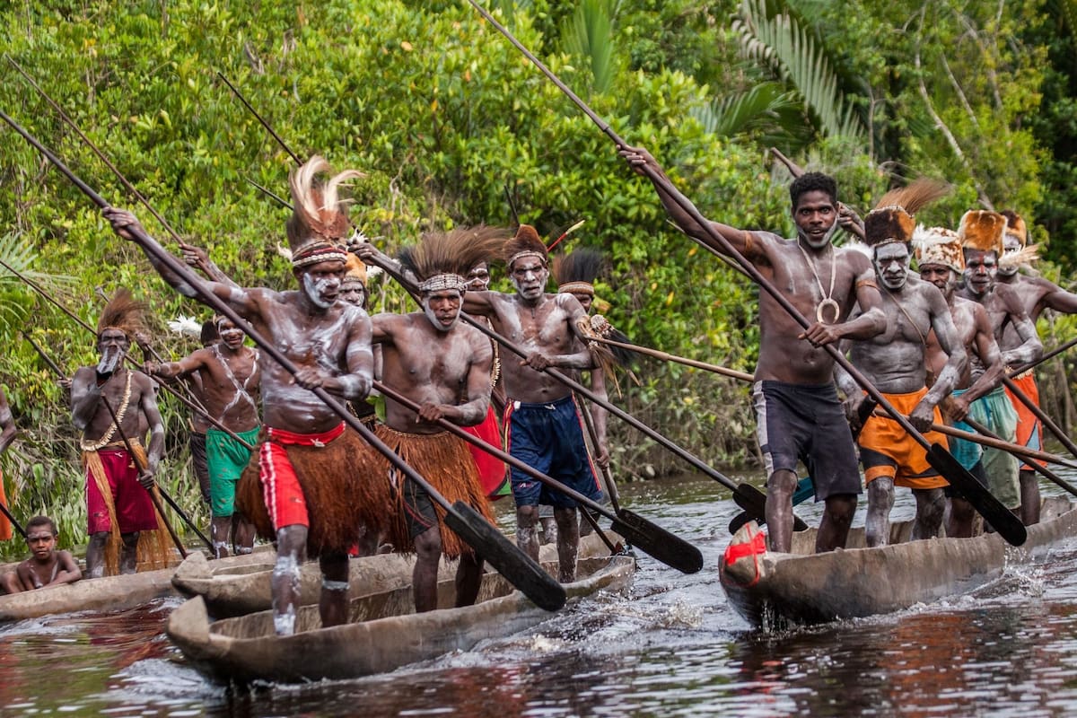 Guinea tribu celebaracion