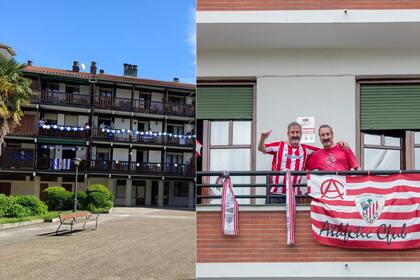 Guipúzcoa y Vizcaya, embanderadas