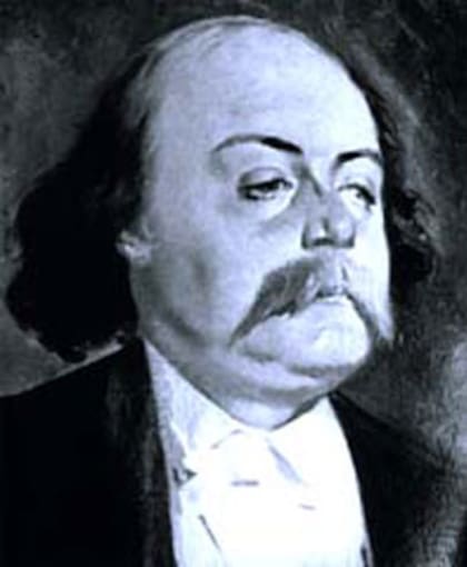 Gustave Flaubert y su inconfundible mostacho