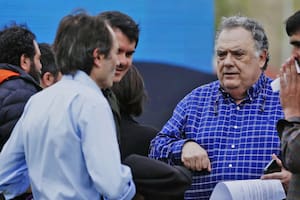 Gustavo Beliz con Eduardo Valdez