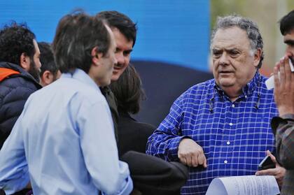 Gustavo Beliz con Eduardo Valdés