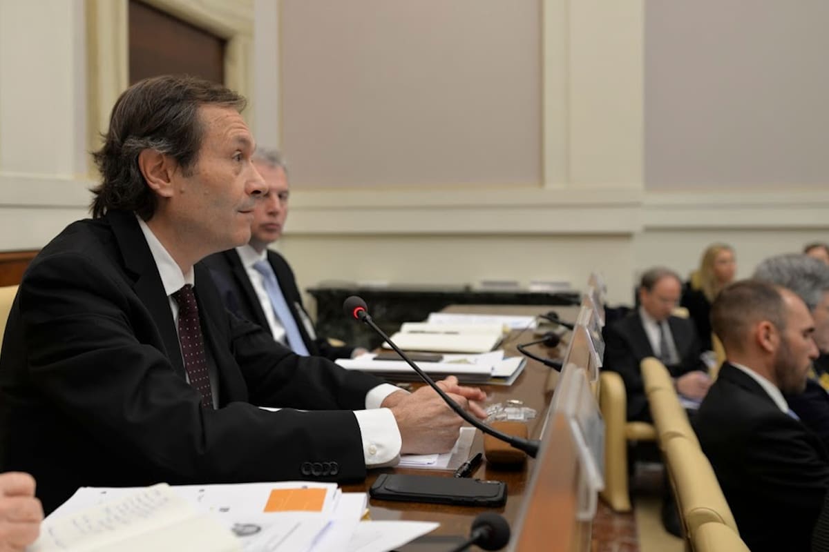 Gustavo Beliz en el Vaticano