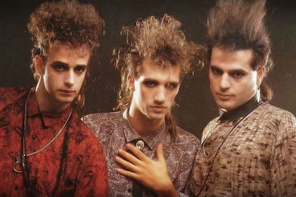 Gustavo Cerati, Charly Alberti y Zeta Bosio a mediados de los 80