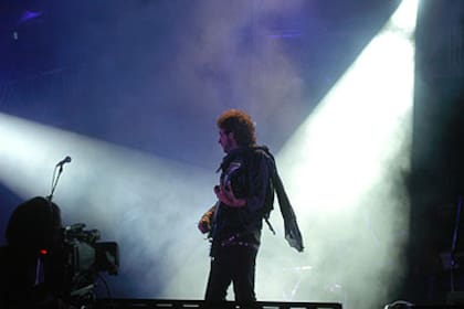 Gustavo Cerati, en el primer gran show de la gira Me verás volver.