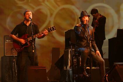 Gustavo Cerati y Gustavo Santaolalla